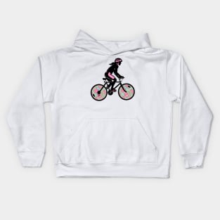 Donut Bike Kids Hoodie